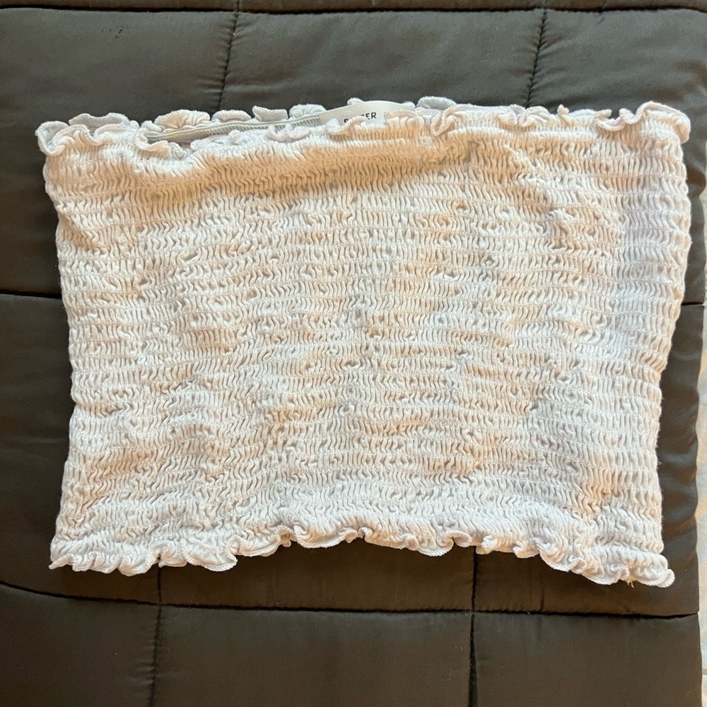 white tube top